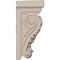 Ekena Millwork 3 1/2"W x 2 3/4"D x 6"H Apollo Leaf Corbel COR03X02X06AP - alternate 4